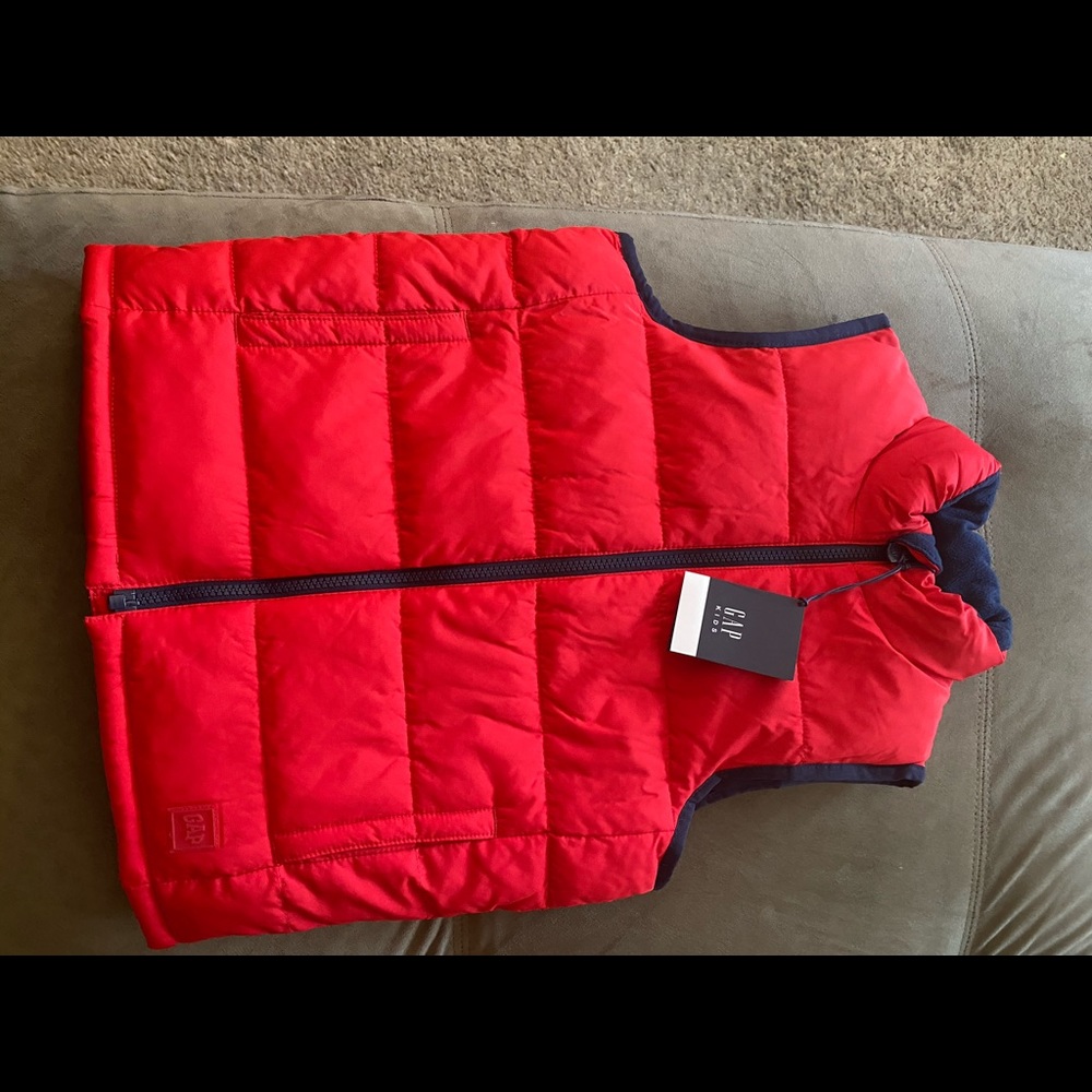 Gap Kids Boys puffy vest